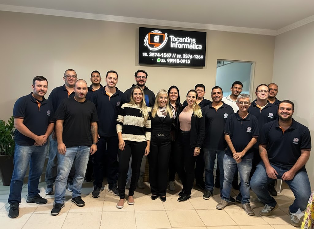 Equipe da TI Automação, empresa de software em Tocantins, MG